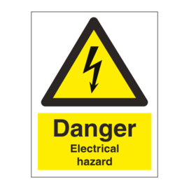 Imo sign danger elektrical hazard