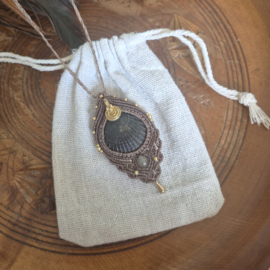 Macramé ketting Mermaid