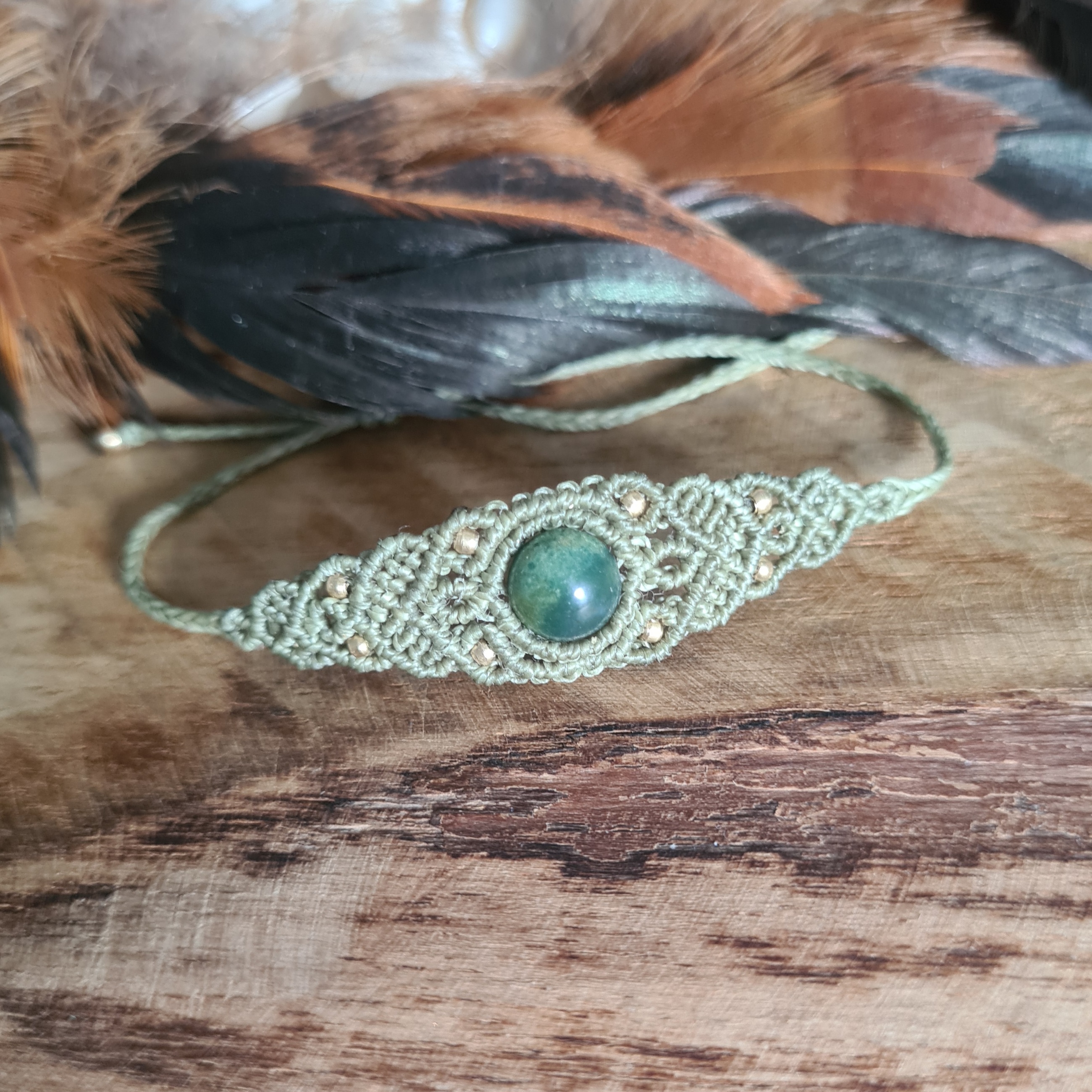 Armbandje Mosagaat