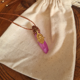 Aurakwarts Crystal Pendant