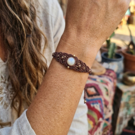 Macramé Armbandje Calciet