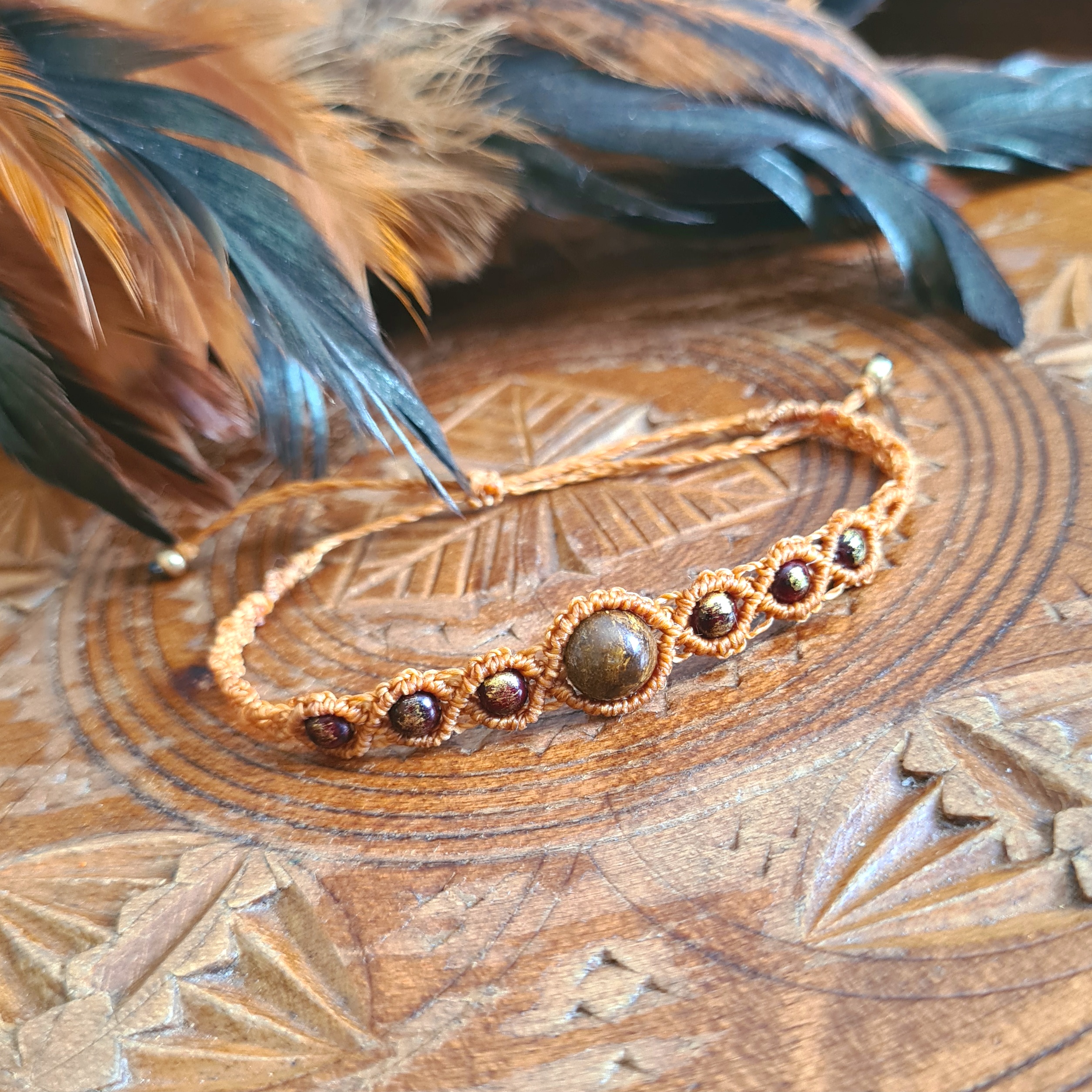 Armbandje Bronziet