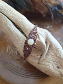Macramé Armbandje Calciet