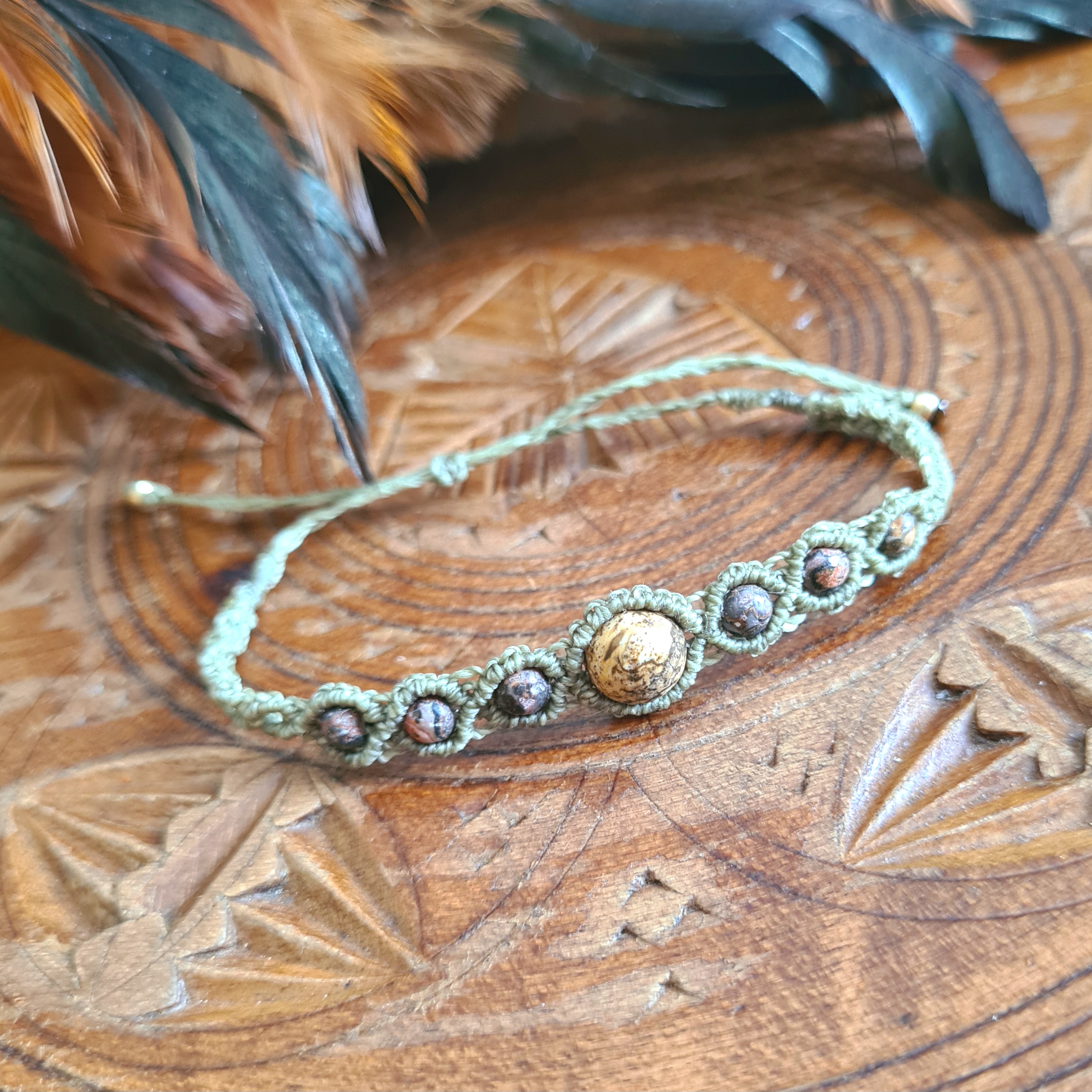 Armbandje Jaspis