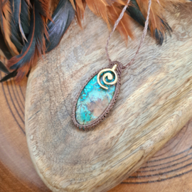 Macramé ketting Shattuckiet