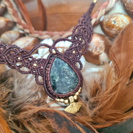 Macramé ketting Serafiniet