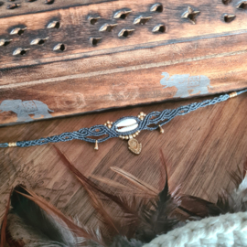 Macramé choker Kauri