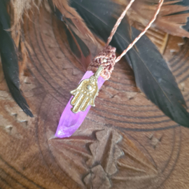 Aurakwarts Crystal Pendant