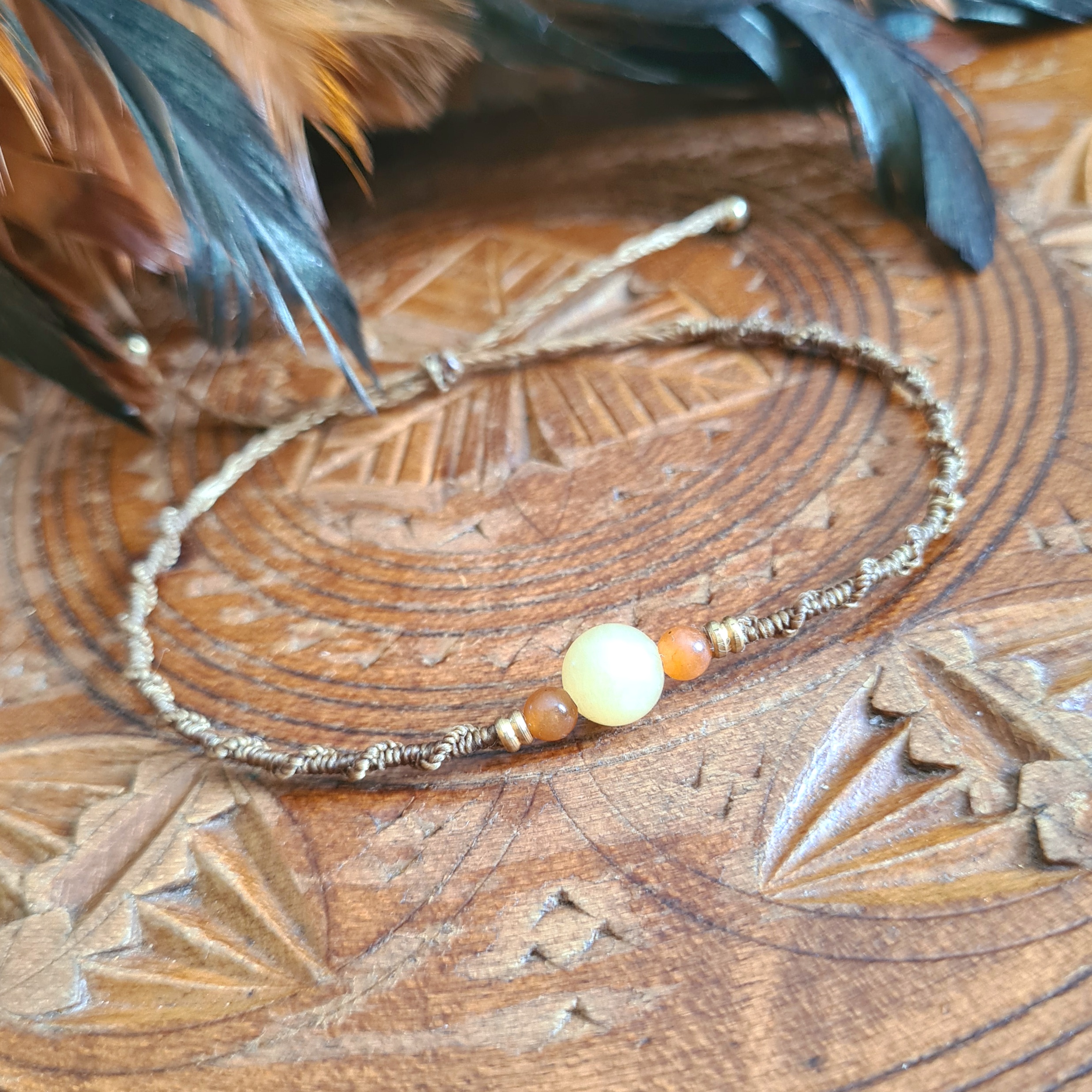Armbandje Calciet