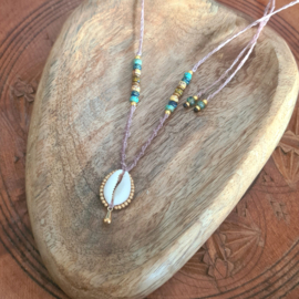 Boho ketting Kauri
