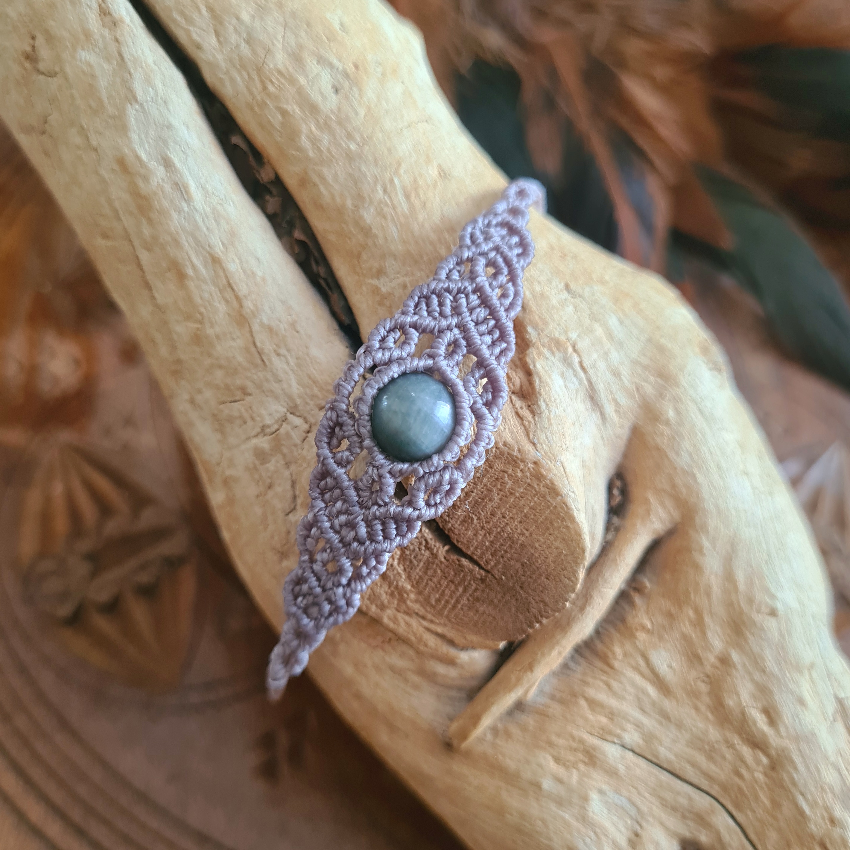 Armbandje Obsidiaan