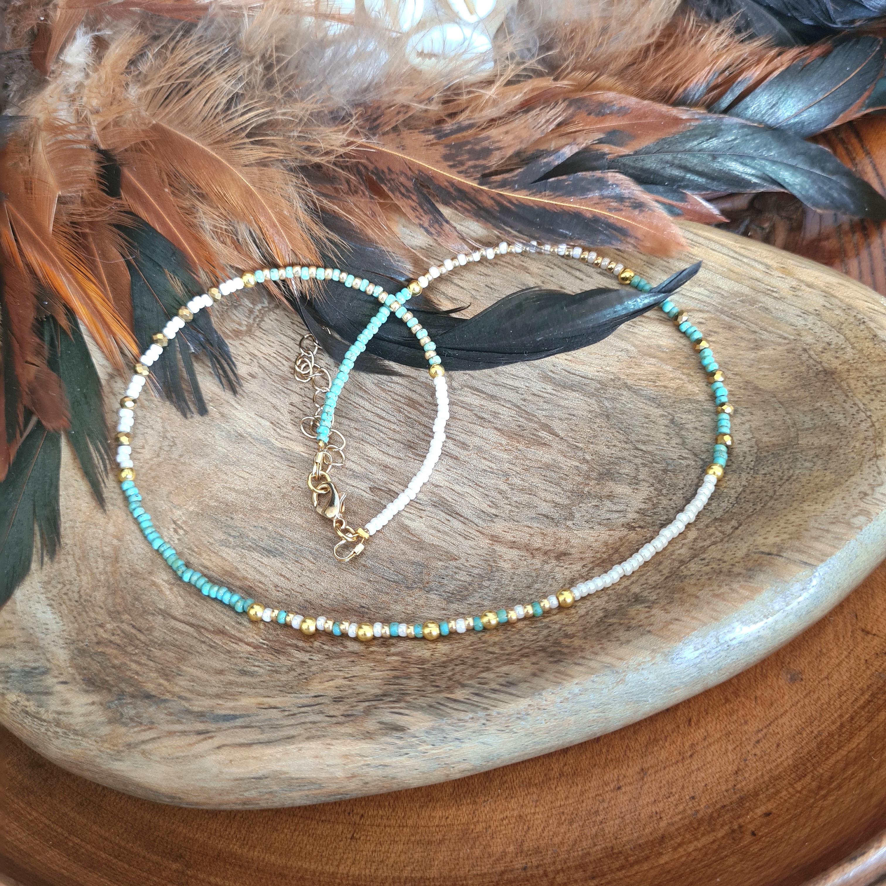 Ibiza Rocailles ketting