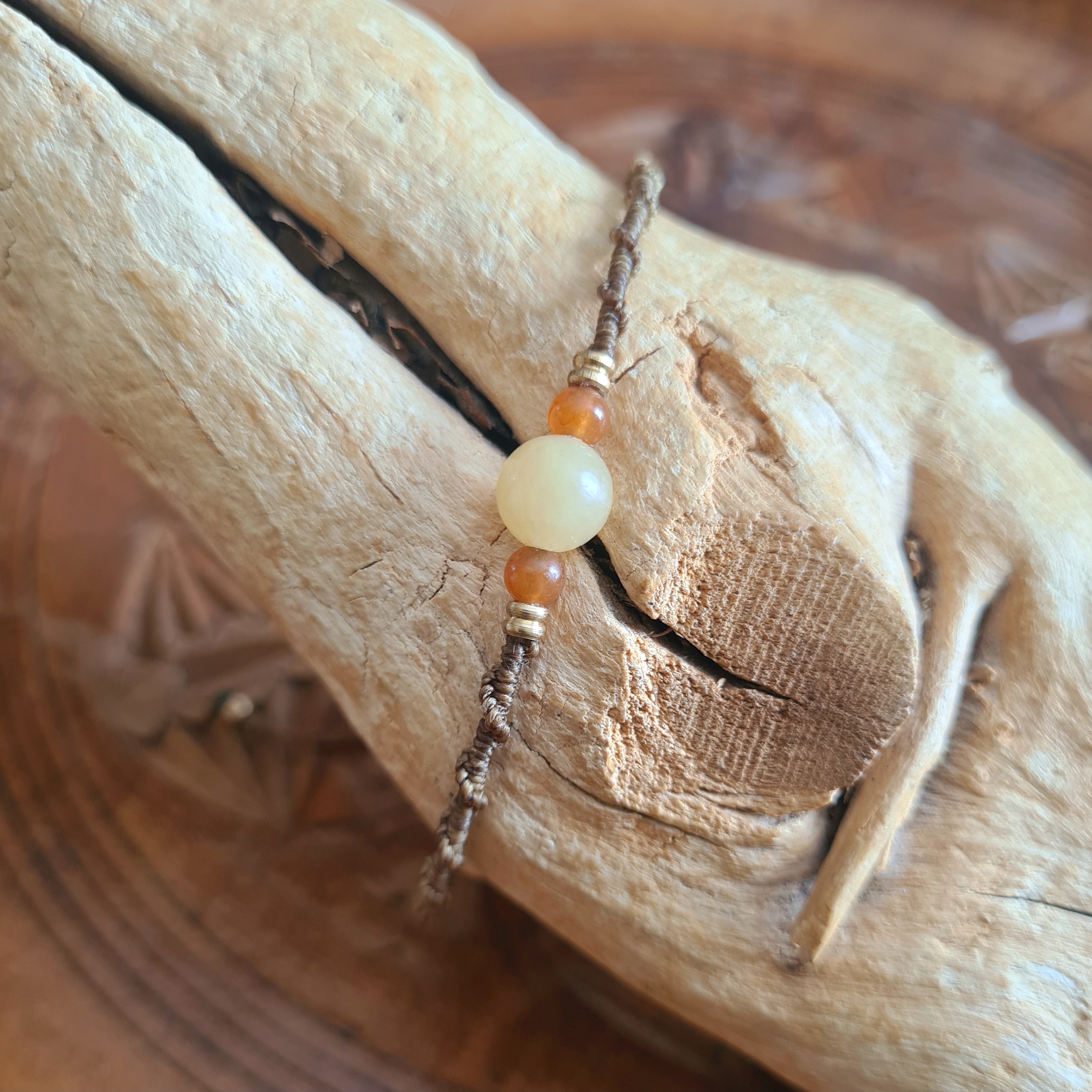 Armbandje Calciet