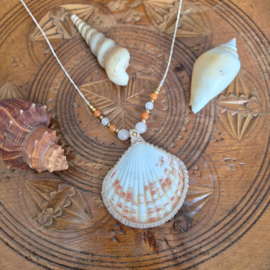 Macramé ketting Mermaid