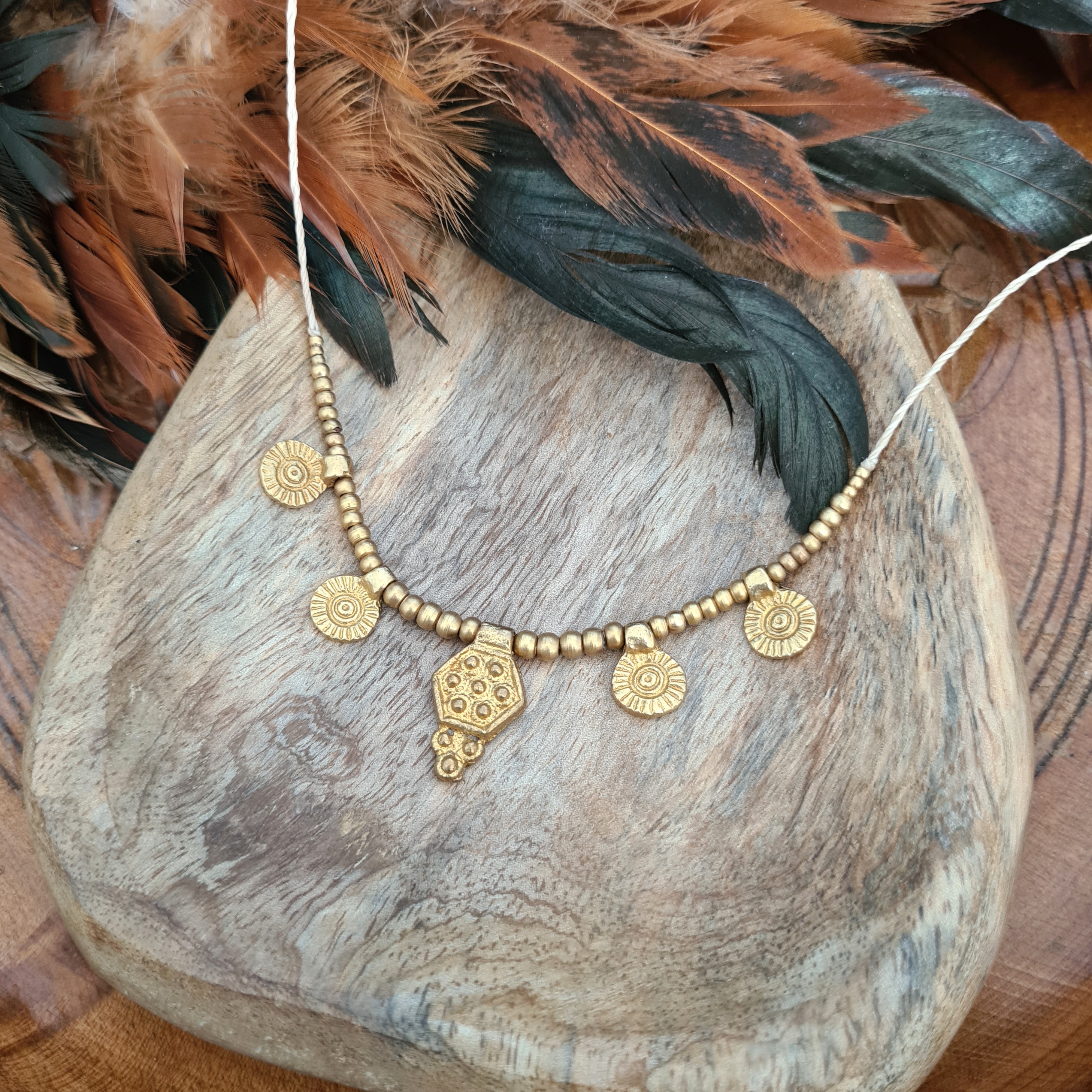 Boho bedel kettinkje
