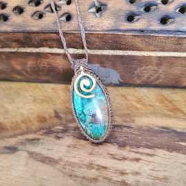Macramé ketting Shattuckiet