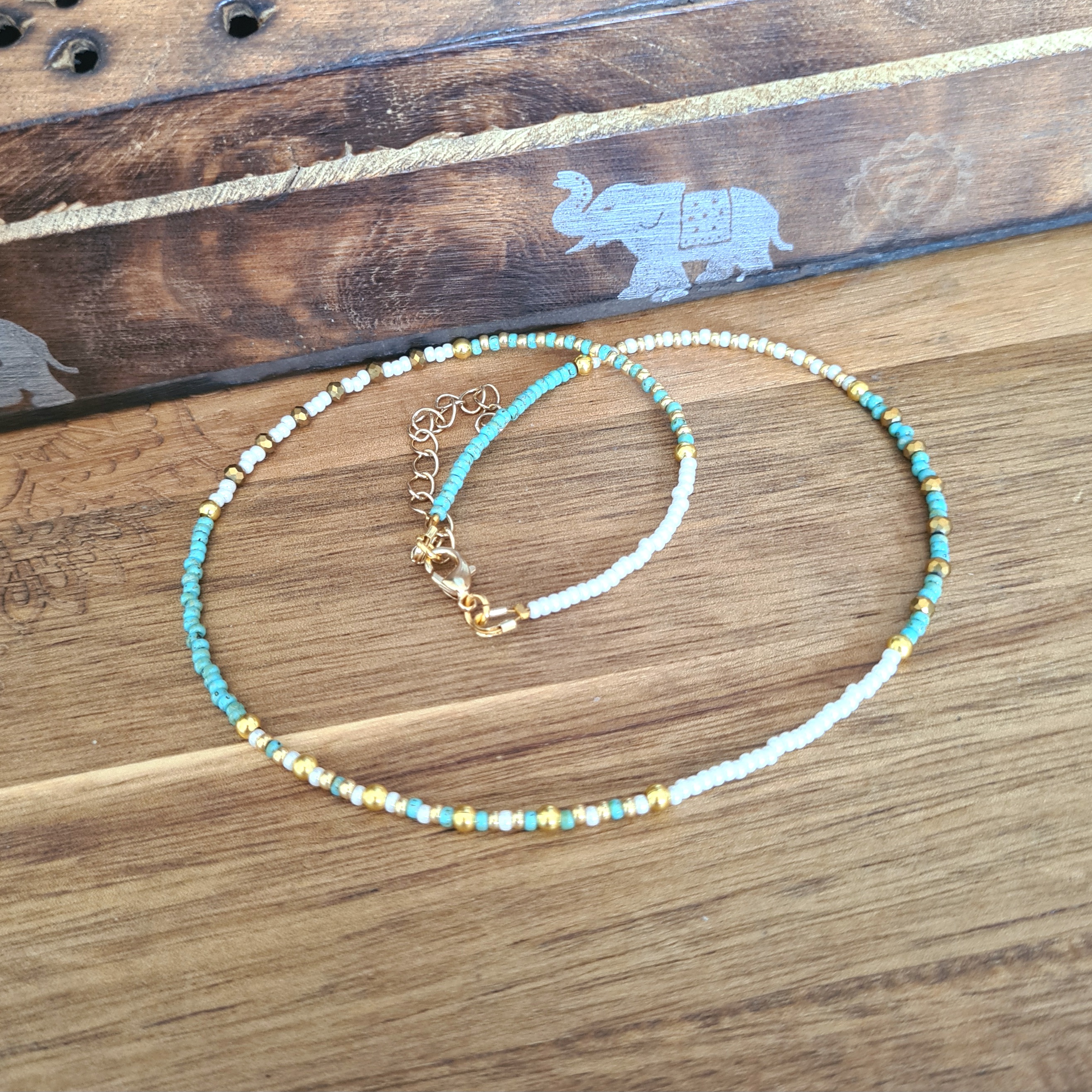 Ibiza Rocailles ketting