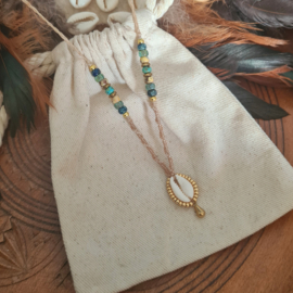 Boho ketting Kauri