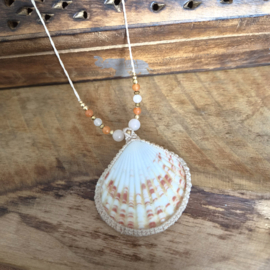 Macramé ketting Mermaid