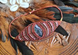 Macramé armband Mosagaat