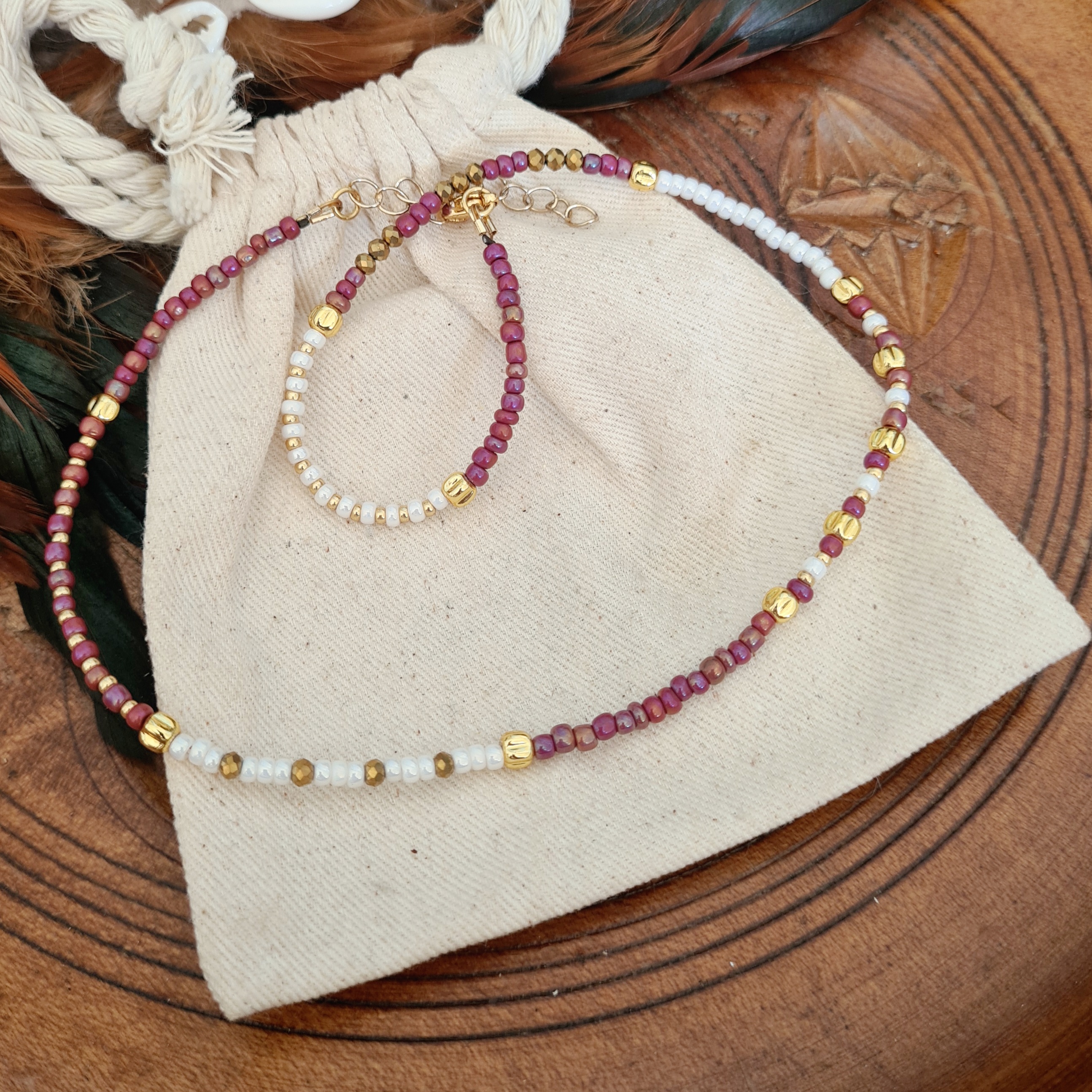 Ibiza Rocailles ketting