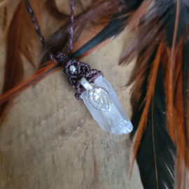 Aurakwarts Crystal Pendant