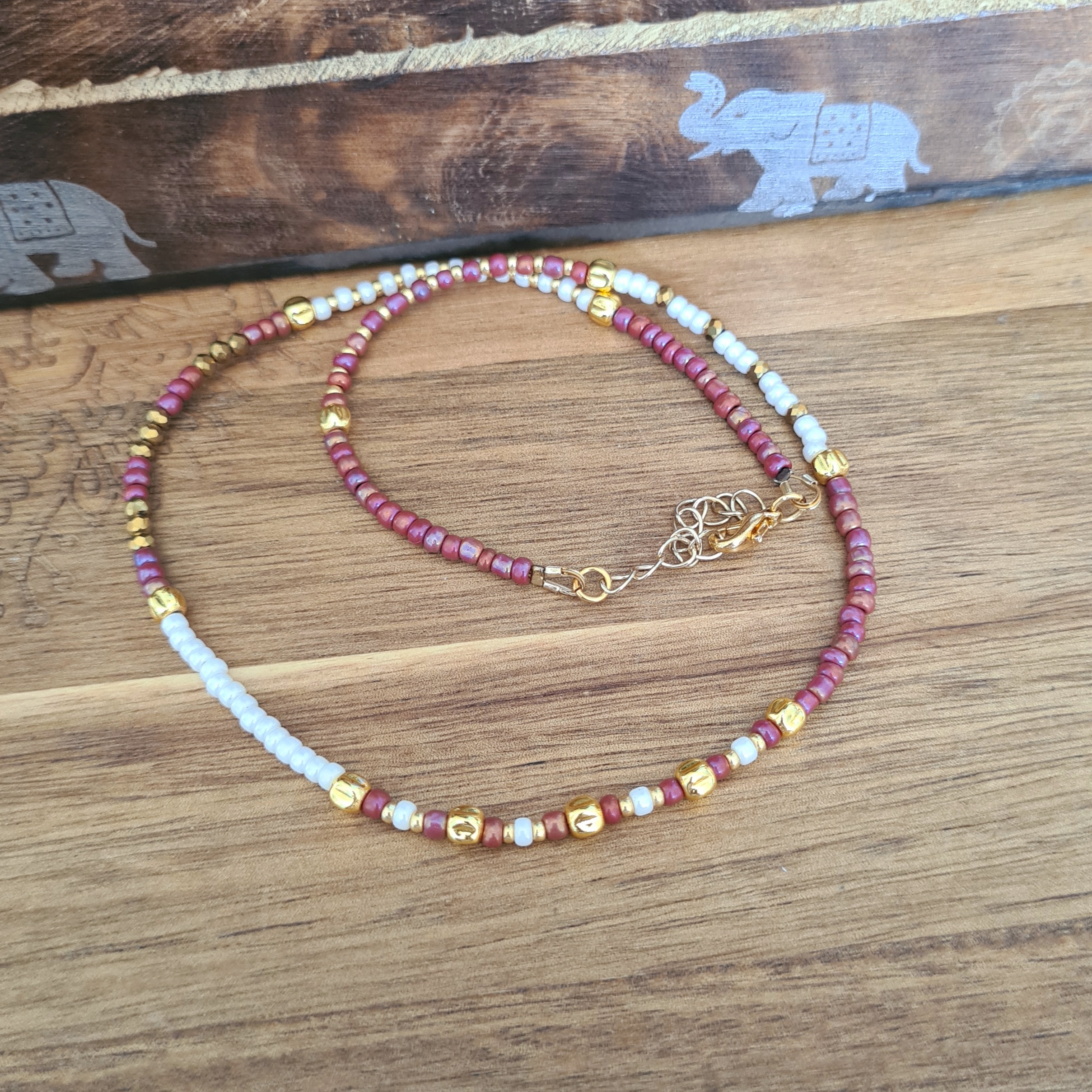 Ibiza Rocailles ketting