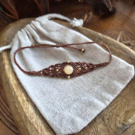Macramé Armbandje Calciet