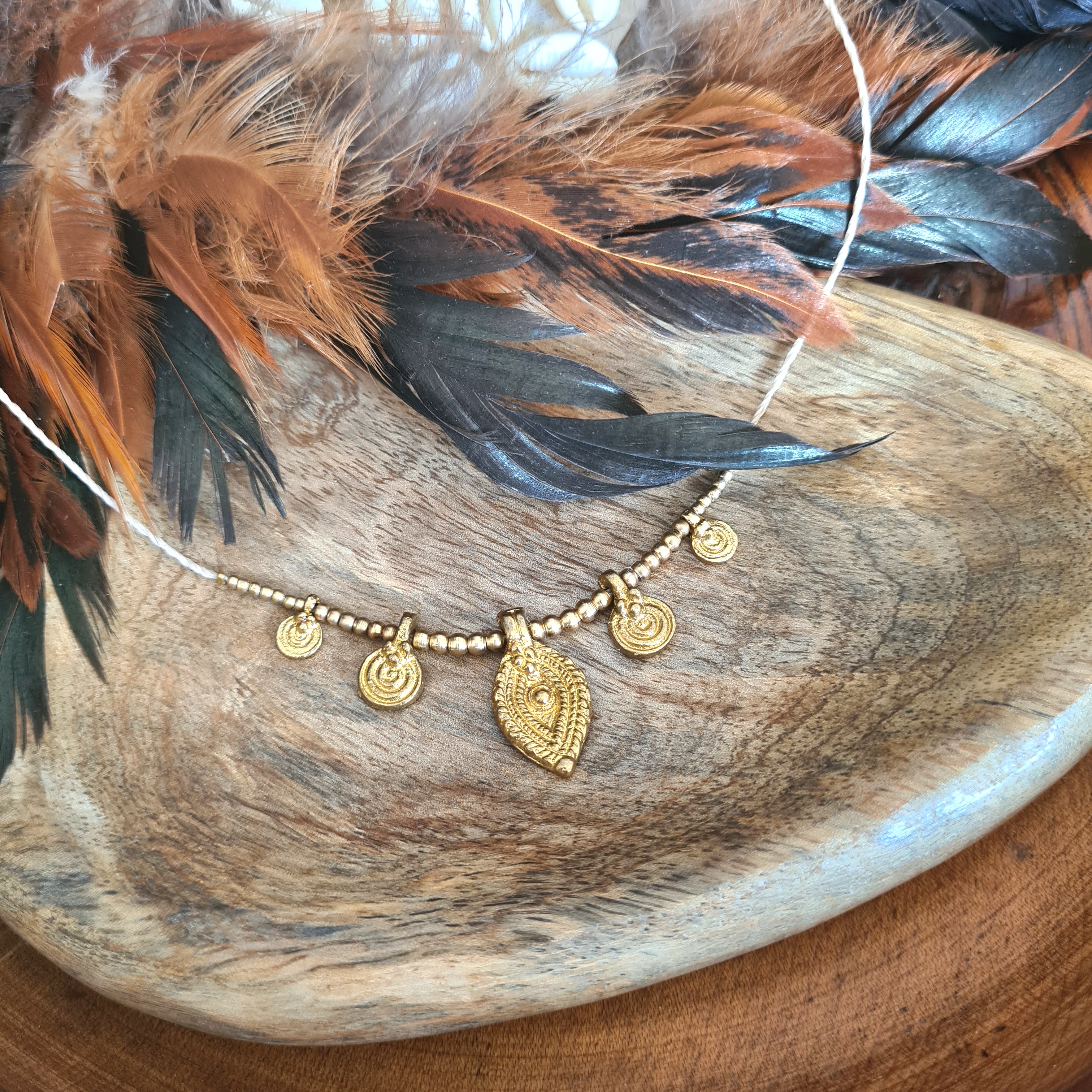 Boho bedel kettinkje