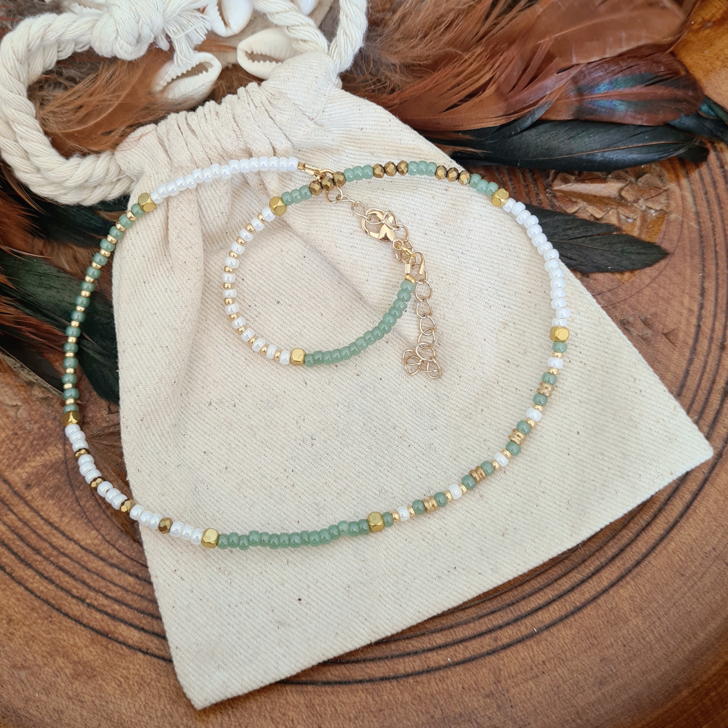 Ibiza Rocailles ketting