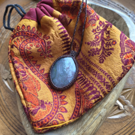 Macramé ketting  Mosagaat