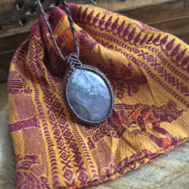 Macramé ketting  Mosagaat
