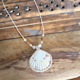 Macramé ketting Mermaid