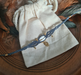 Macramé choker Kauri