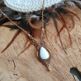 Wrapped stone ketting Scoleciet