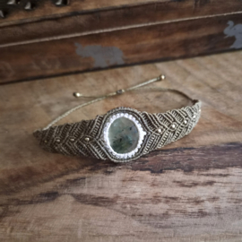 Macramé armband Prehniet