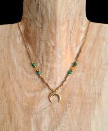 Boho ketting Golden Moon