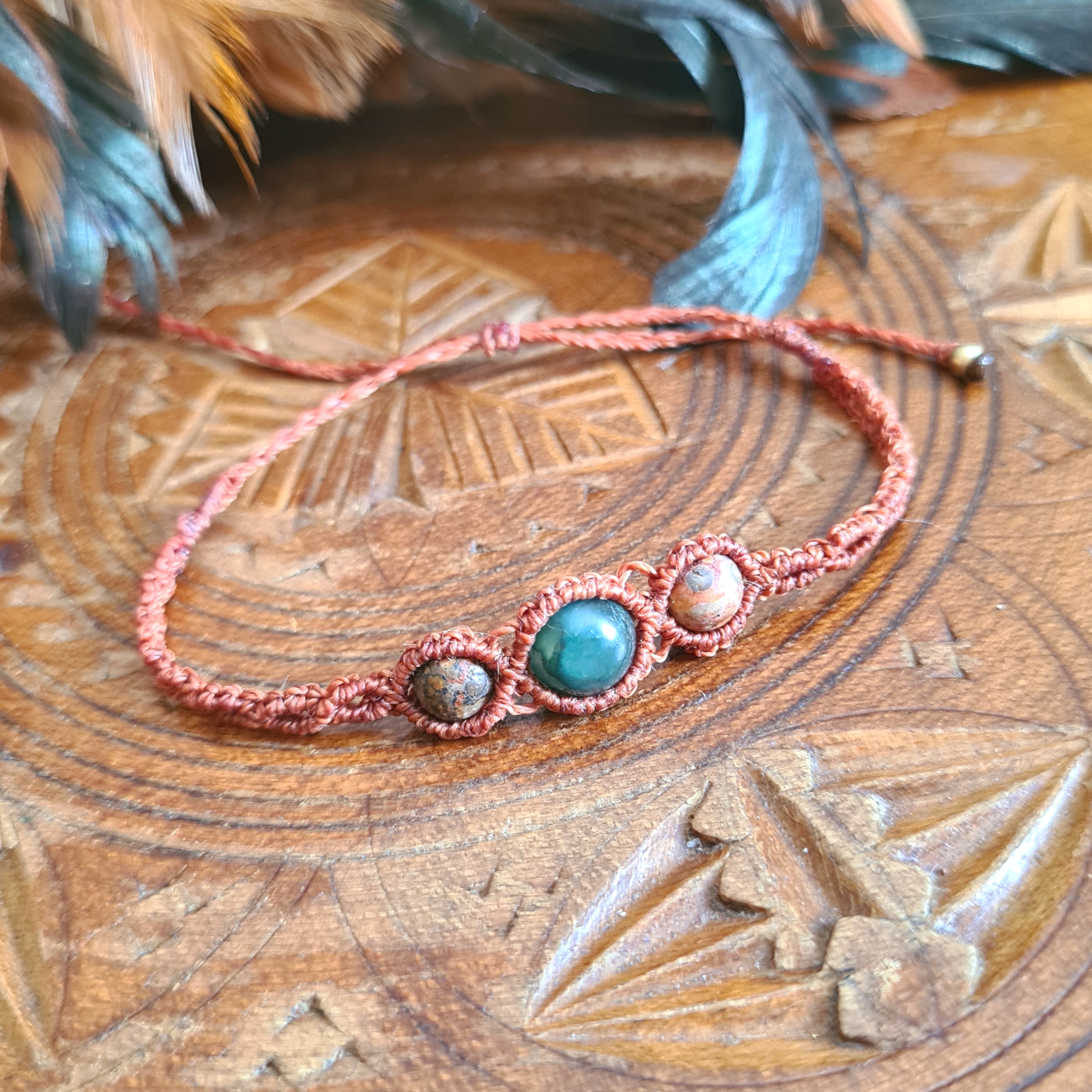 Armbandje Mosagaat