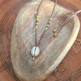 Boho ketting Kauri