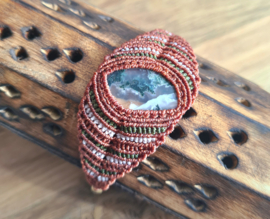 Macramé armband Mosagaat