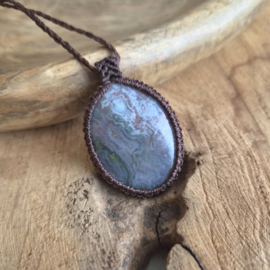 Macramé ketting  Mosagaat