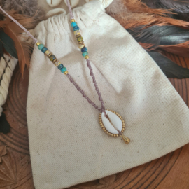 Boho ketting Kauri