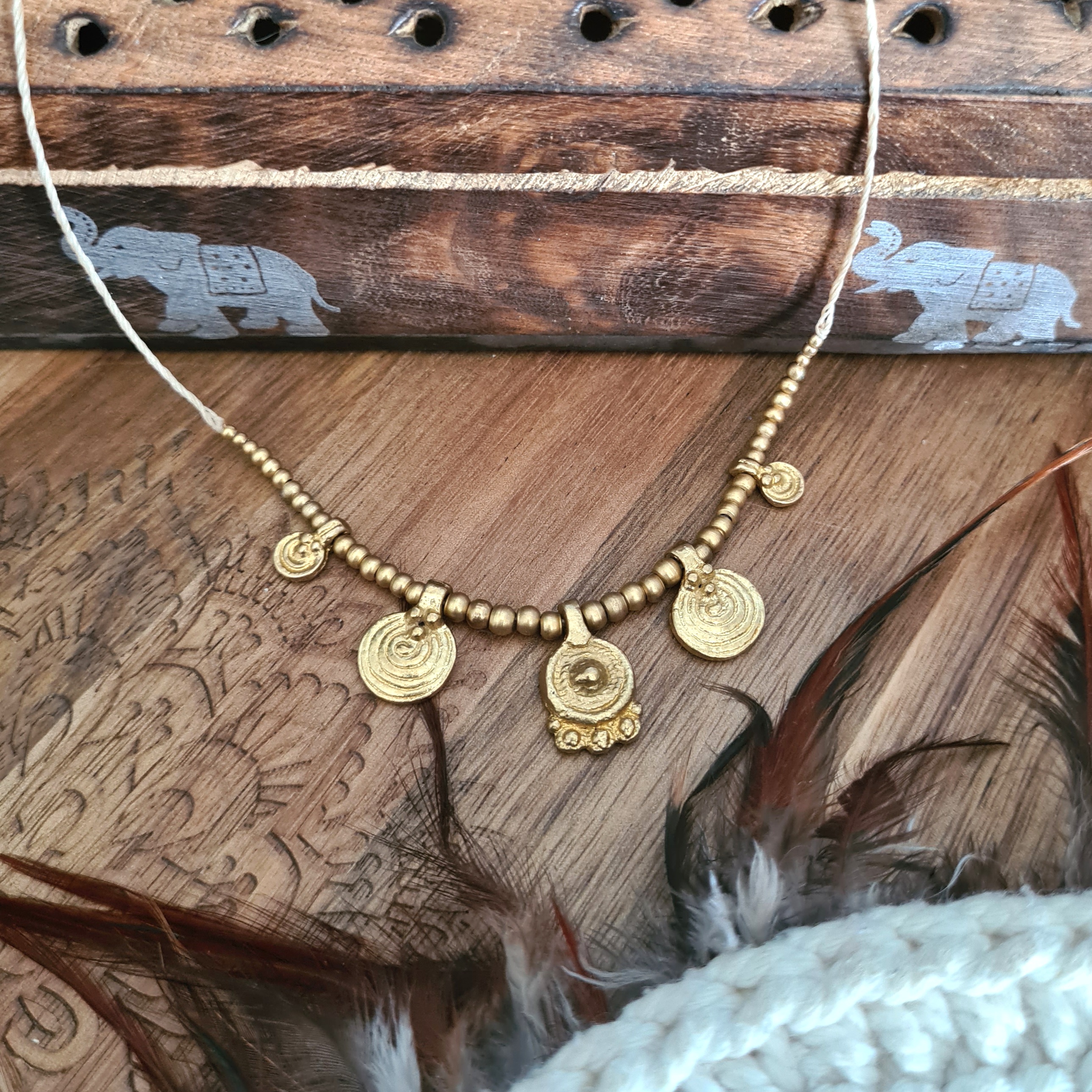 Boho bedel kettinkje