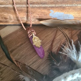 Aurakwarts Crystal Pendant