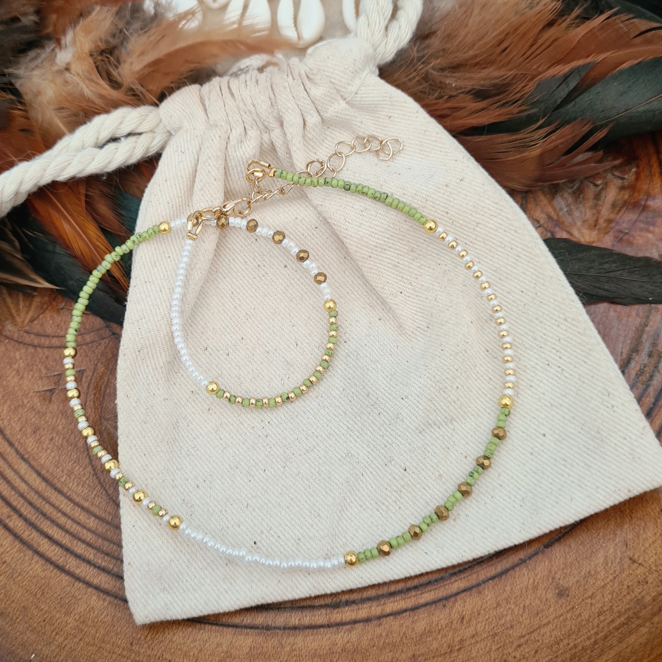 Ibiza Rocailles ketting