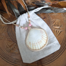Macramé ketting Mermaid