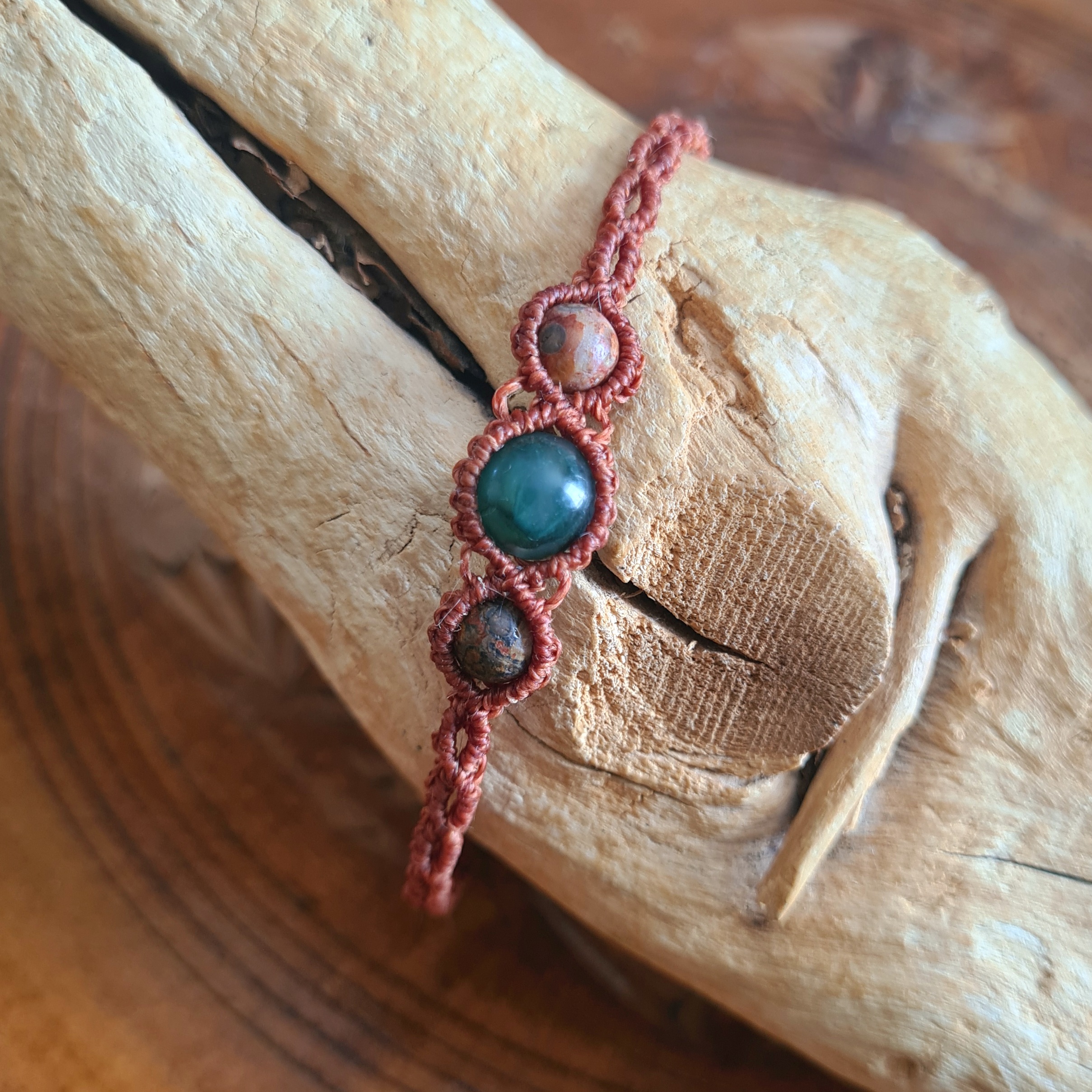 Armbandje Mosagaat