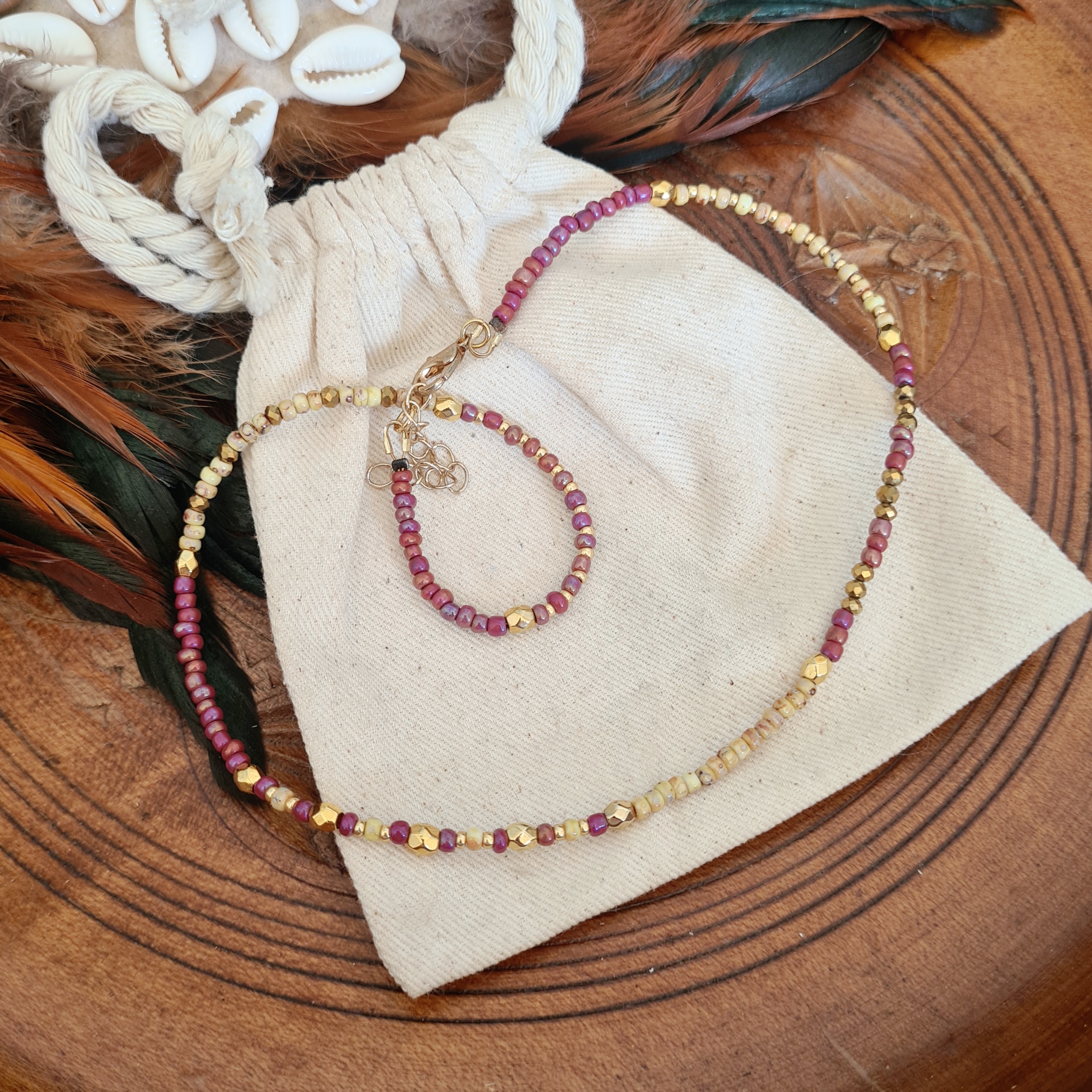 Ibiza Rocailles ketting