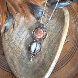 Macramé ketting Mermaid Kauri