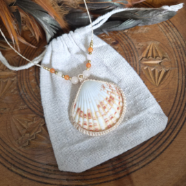 Macramé ketting Mermaid